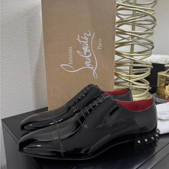 Christian Louboutin Other - Christian Louboutin So Greggo Dress Shoe Patent Black